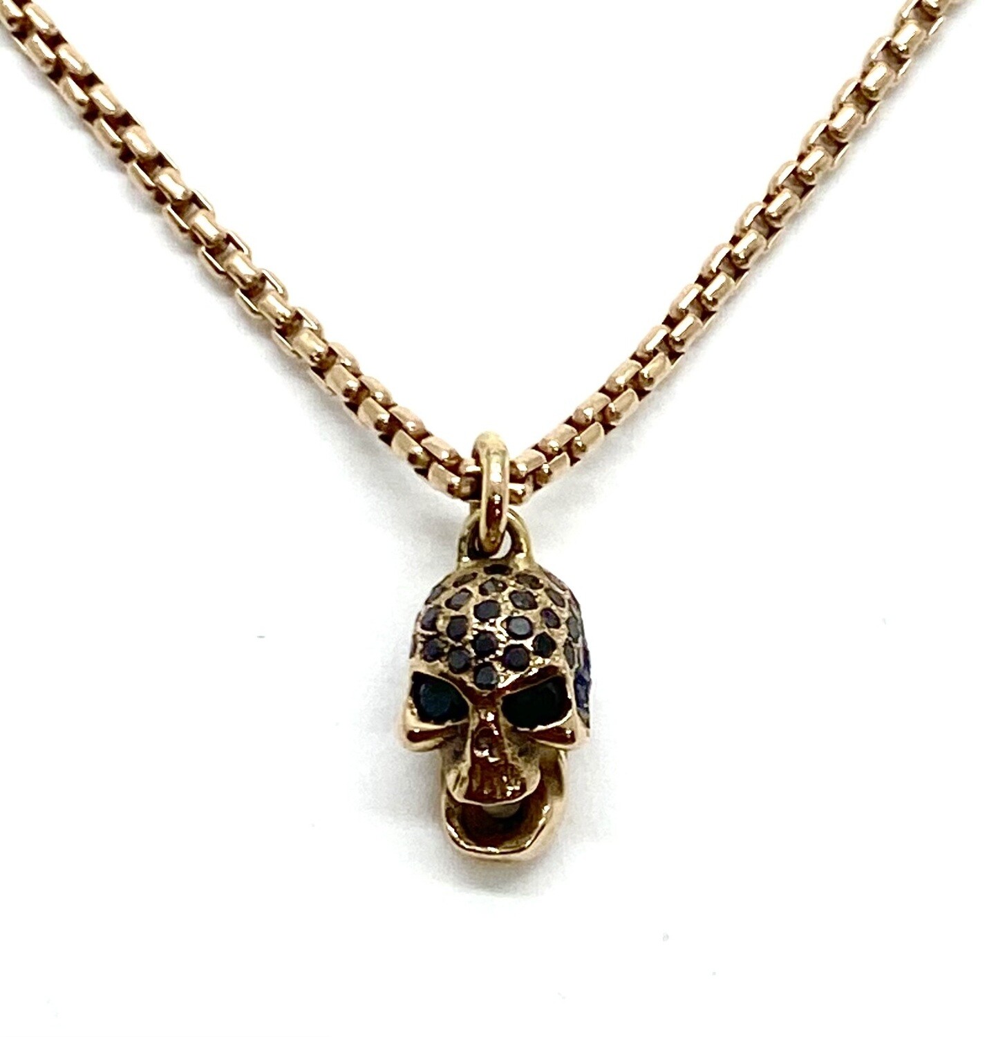Diamond Skull Necklace | BE LOVED Jewelry