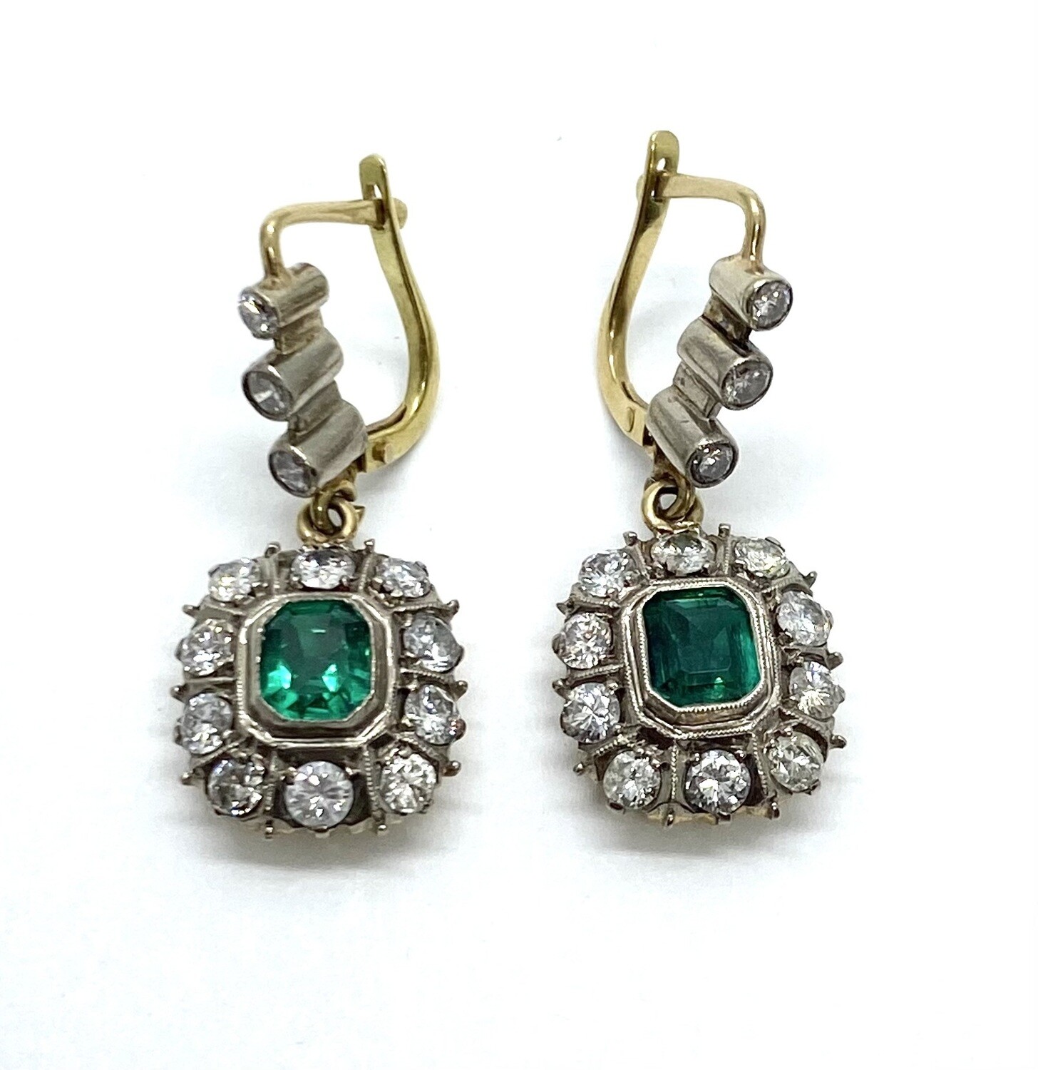 Estate 2024 emerald earrings