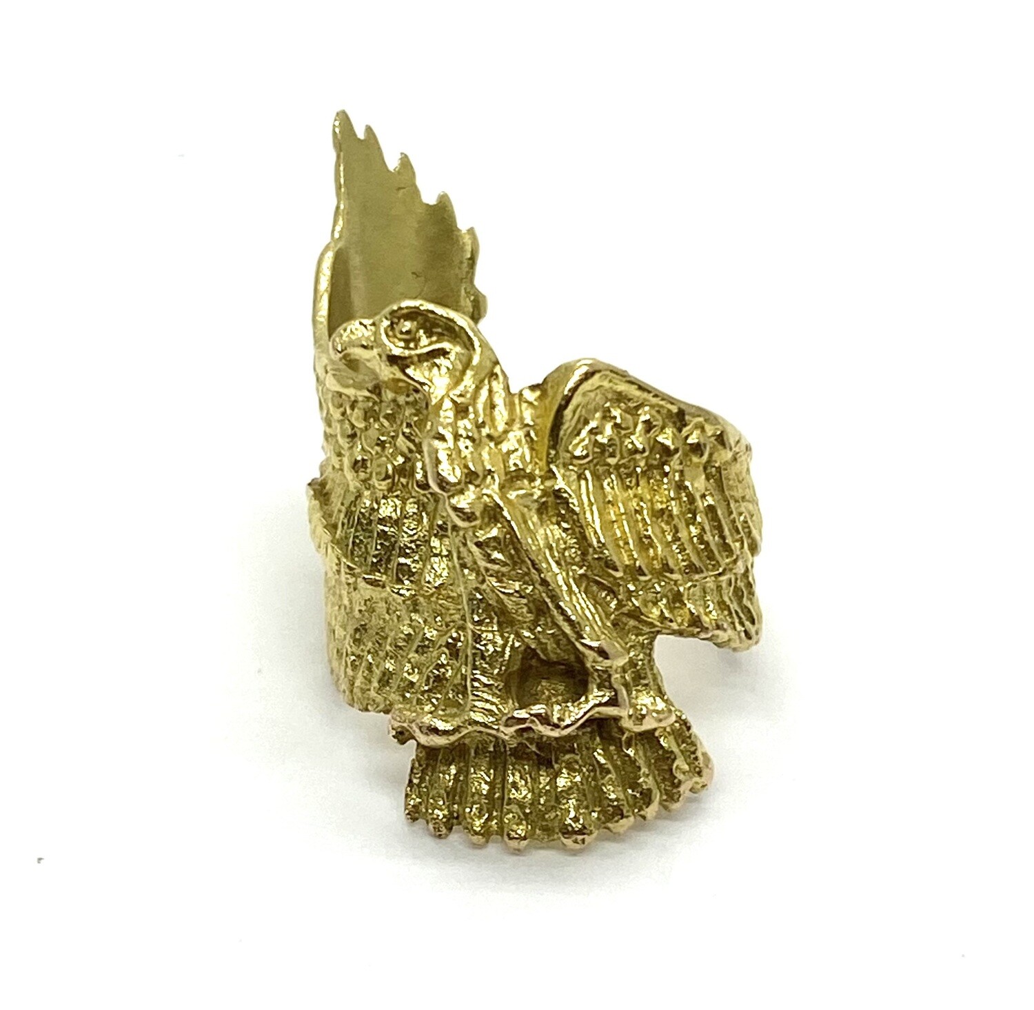 Eagle style Ring in Yellow Gold