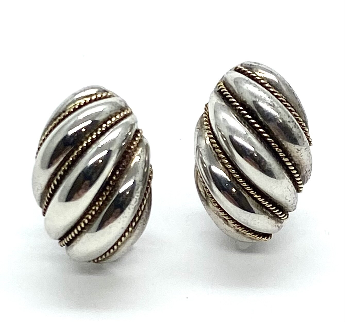 Tiffany & Co. Silver & Gold Earrings