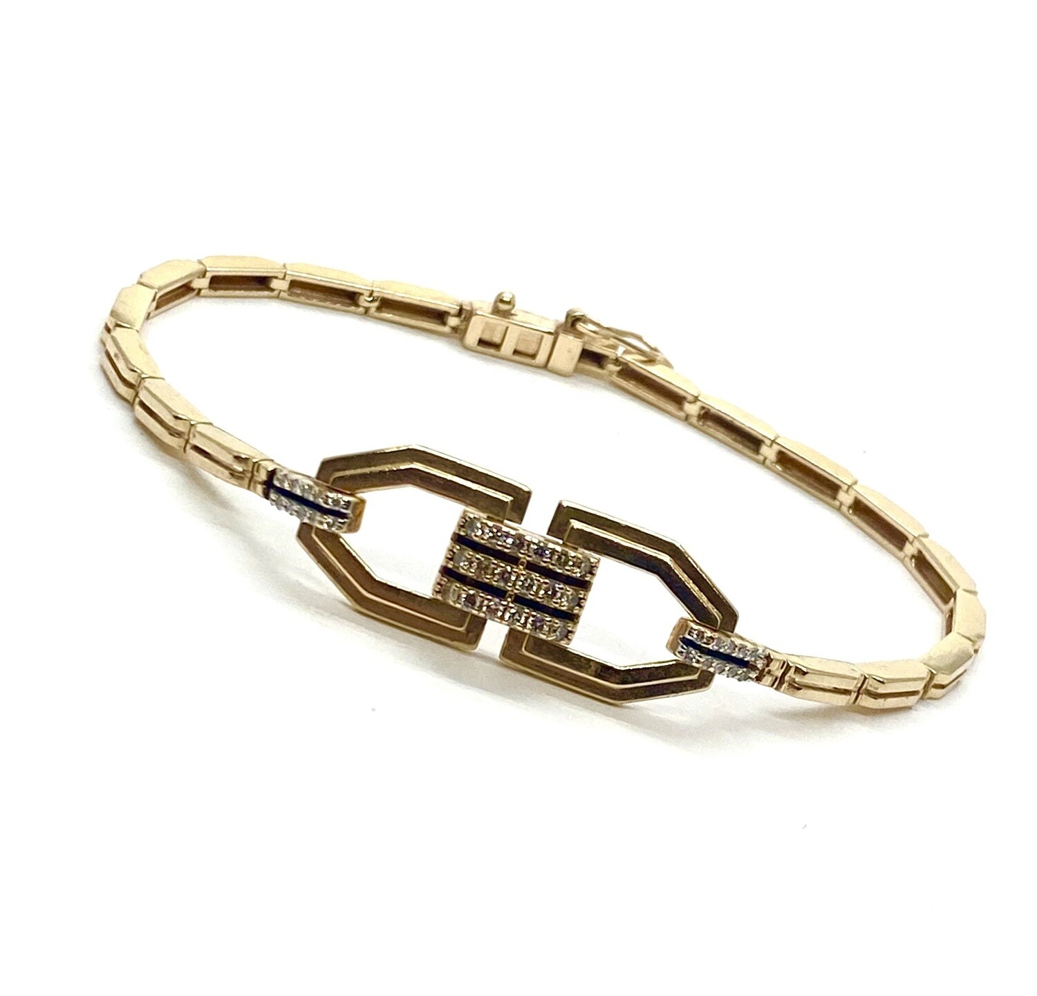 Rose Gold and Diamond Bracelet