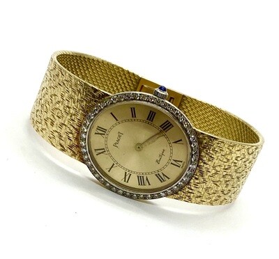 Piaget Ladies Gold and Diamond Watch
