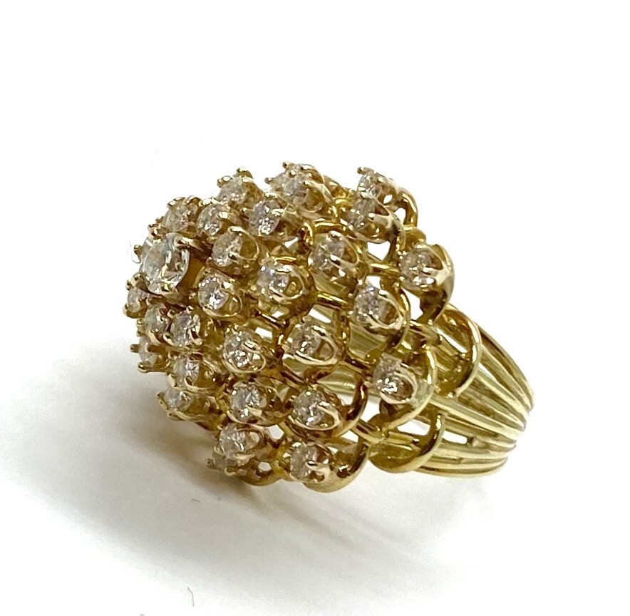 Estate Gold and Diamond Ring