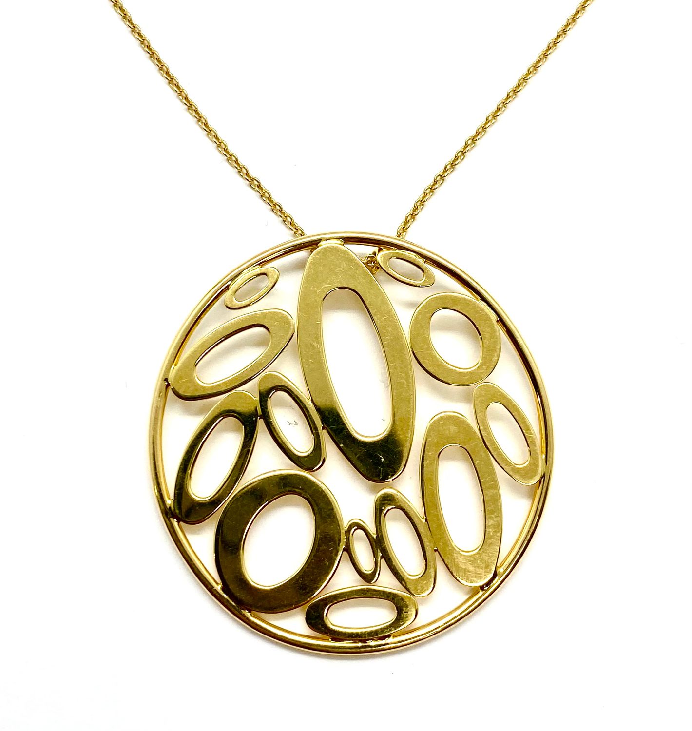 Roberto Coin Chic & Shine Yellow Gold Pendant Necklace