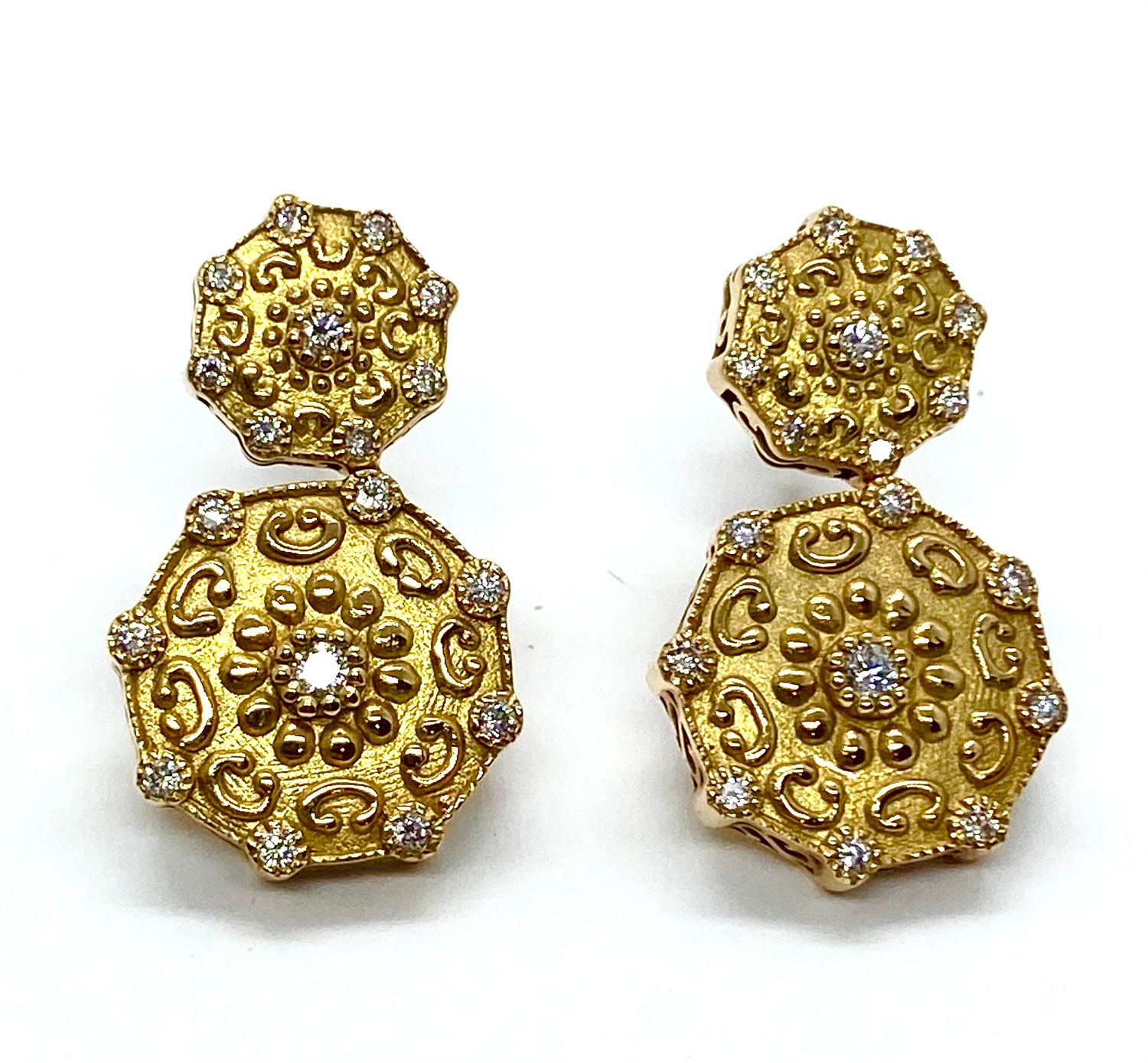 Charriol Celtic Diamond Earrings