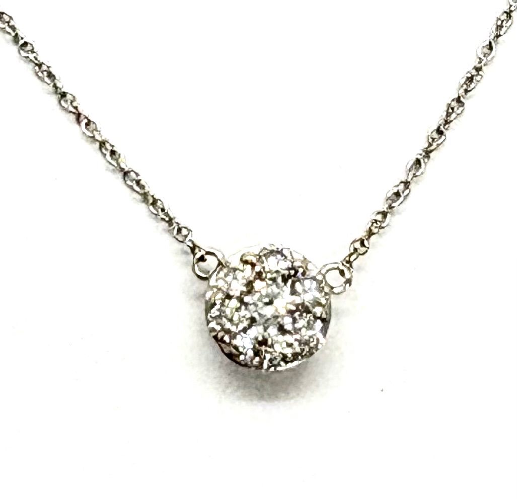 Mystery Diamond Pendant with Chain