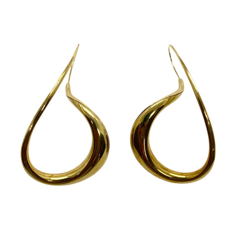 Michael Good Figure 8 Earrings in 18K Yellow Gold