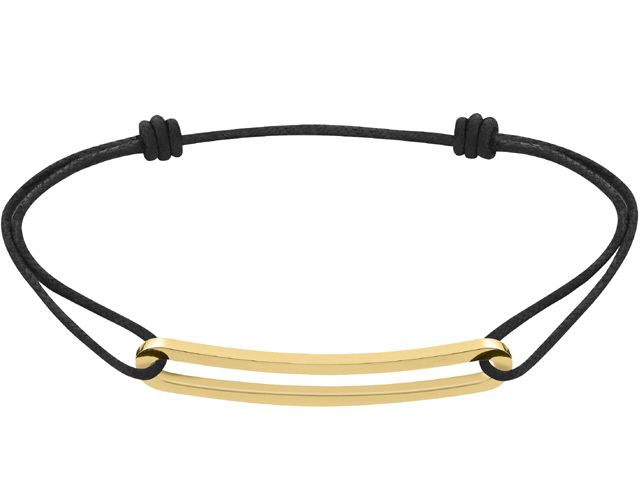 18K Y/G MAILLON SLIM CHORD BRACELET