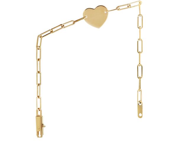 18K Y/G HEART CHILDREN 14CM