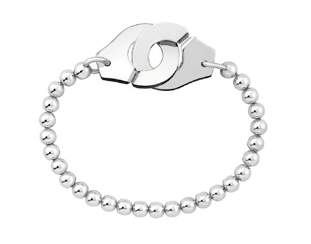 Menottes dihn van R20 Silver, silver pearls Bracelet
