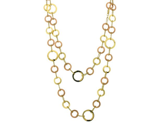 14ky/r Chain link Necklace 20gr