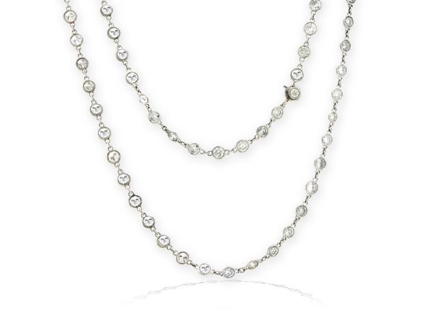 PLATINUM & DIAMOND NECKLACE