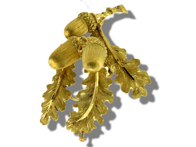 18K Yellow Gold Buccellati Brooch
