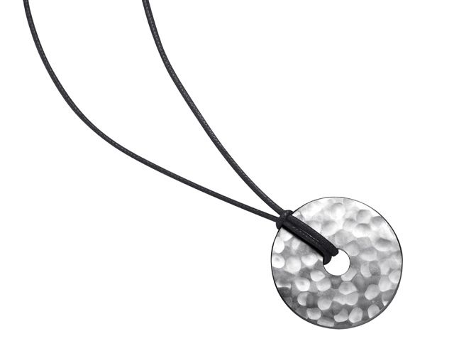 STERLING SILVER DINH VAN CHINESE PI PENDANT 35MM