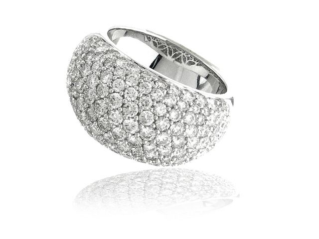 18k w/g Dia 2.91ct Ring