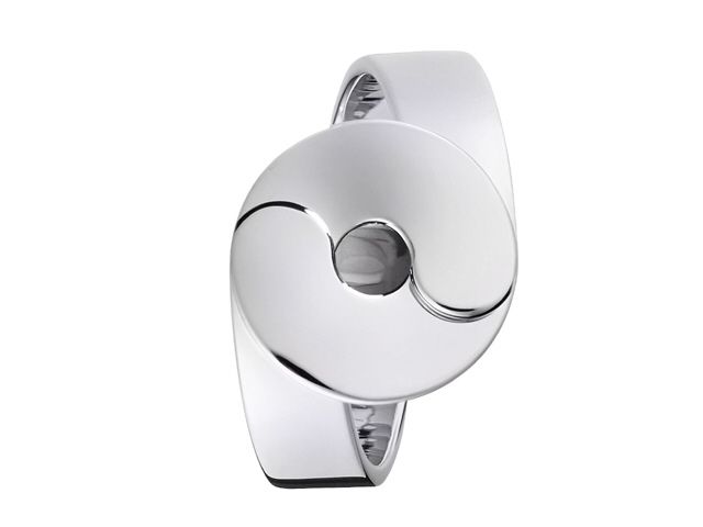 18K W/G DOUBLE SENS ROUND RING