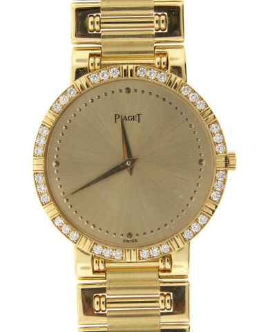 18K Yellow Gold Diamond Piaget Dancer Watch 31m