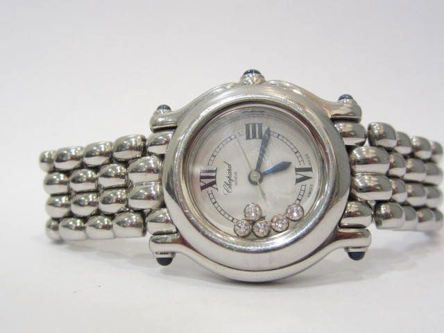 Chopard S.S. Ladies Happy Sport Diamond Watch