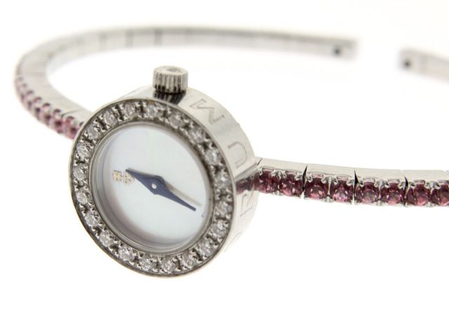 Corum Debutante Stainless Steel Diamond Topaz and Peri