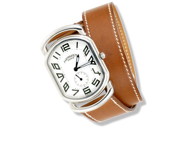Stainless Steel Hermes Rallye Watch
