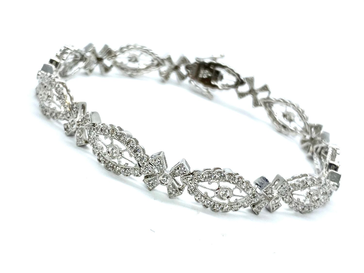 Vintage Gold and Diamond Bracelet