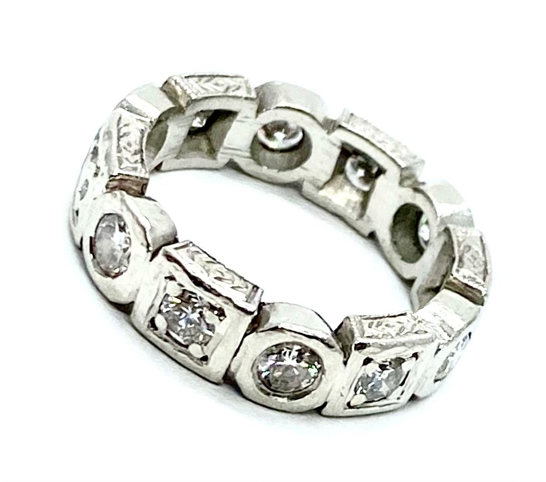 Platinum Diamond Eternity Ring