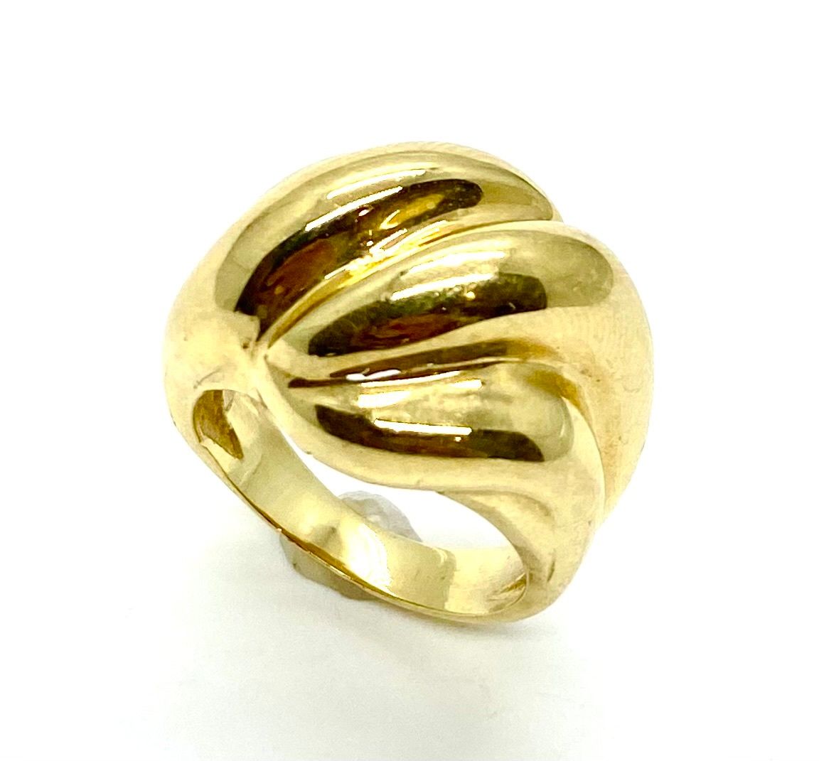 Vintage twist Dome Ring