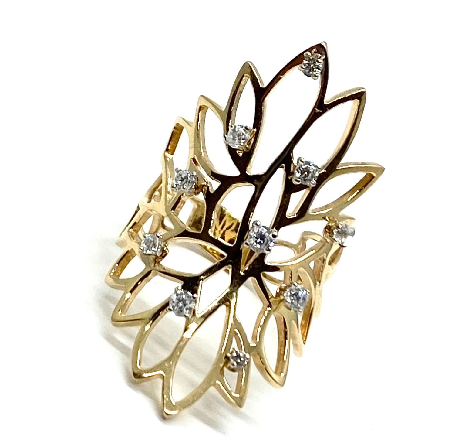 Exotic Cubic Zirconia Ring
