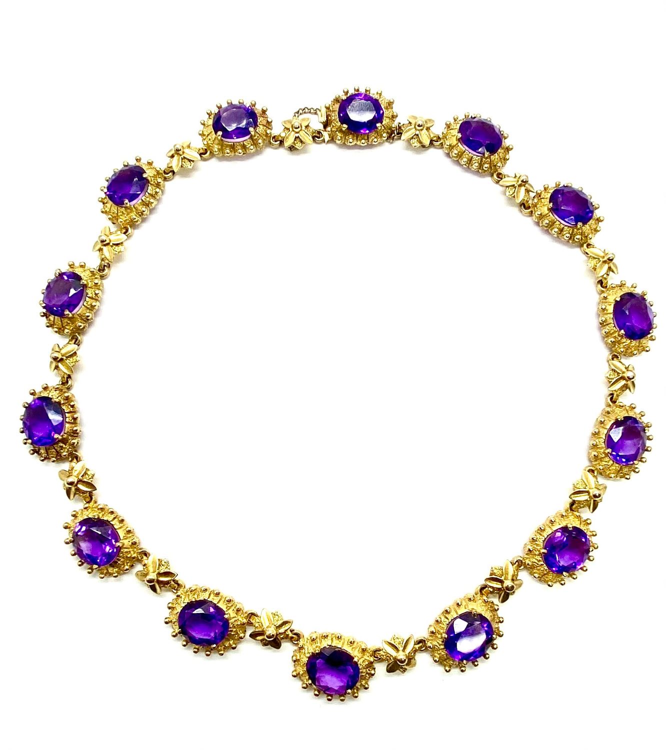 Vintage Amethyst Necklace