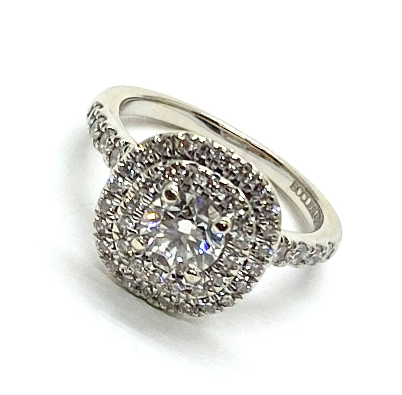 Engagement Ring with GIA Certified Diamond