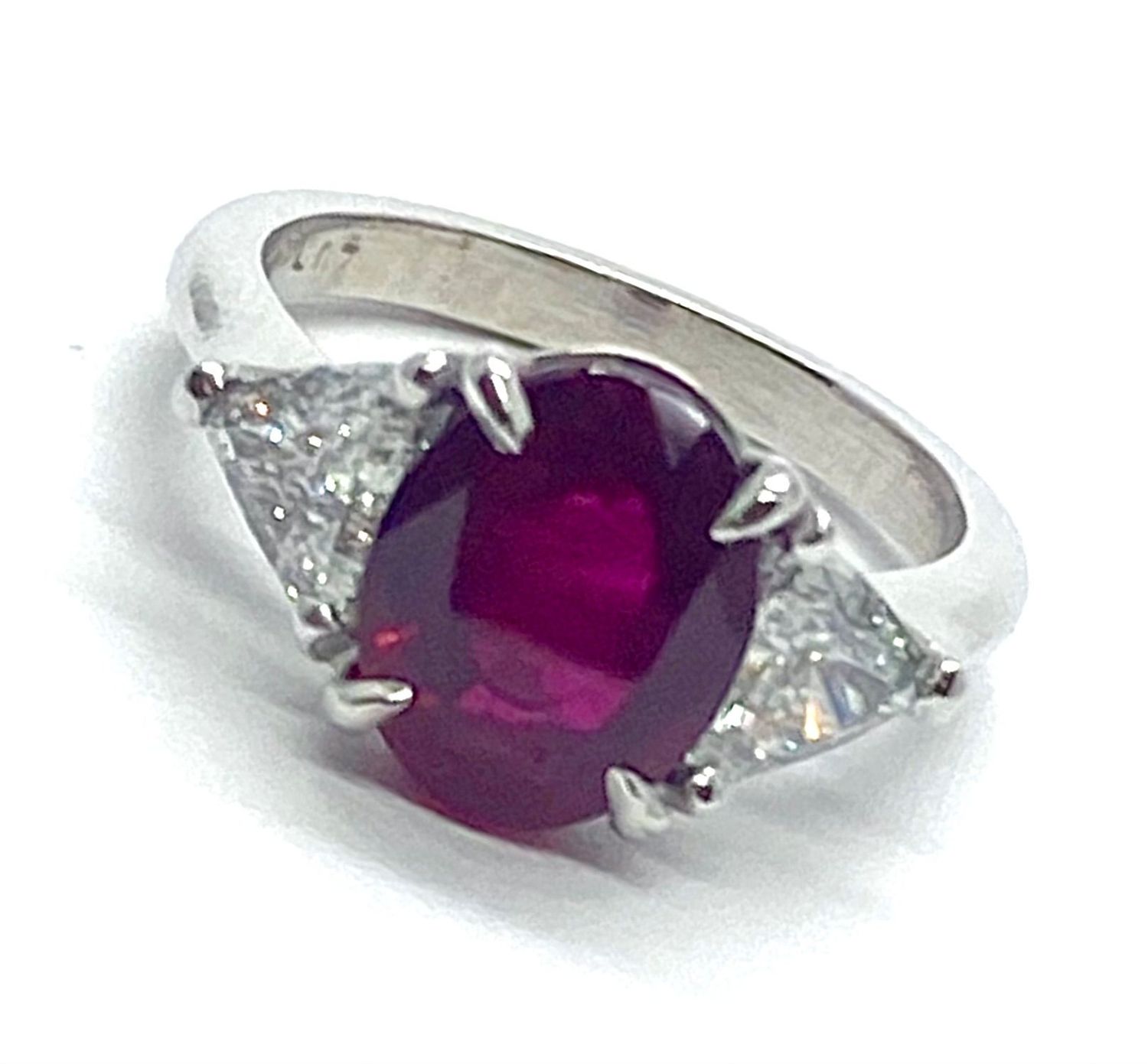 Madagascar Ruby and Diamond Ring