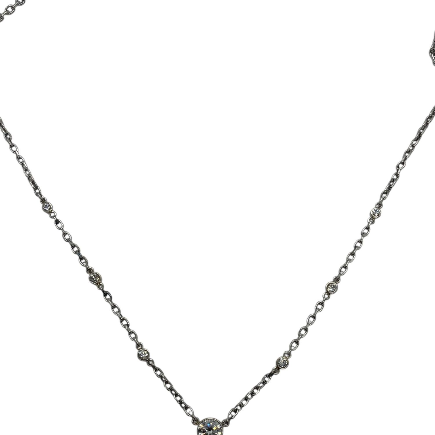 Estate Gold and Diamond Pendant Necklace