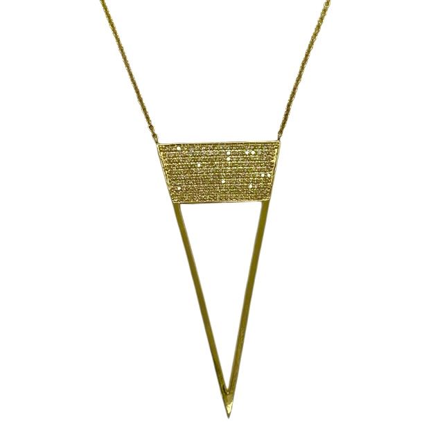 Estate Gold and Diamond Necklace
