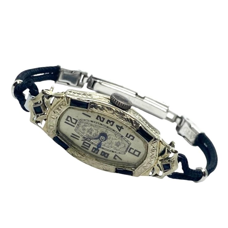 Vintage Art Deco Gold Watch