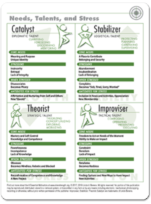 Targeted Problem Solving Card- Essential Motivators