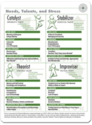 Targeted Problem Solving Card- Essential Motivators
