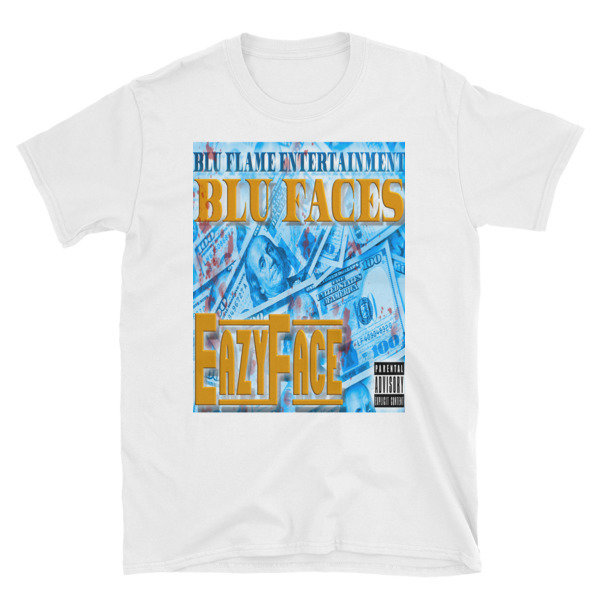 Blu Faces album cover Short-Sleeve Unisex T-Shirt
