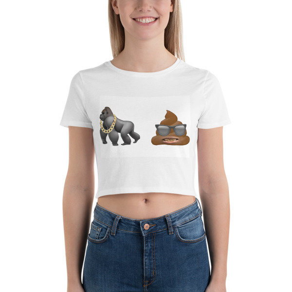 Ape sh** Women’s Crop Tee