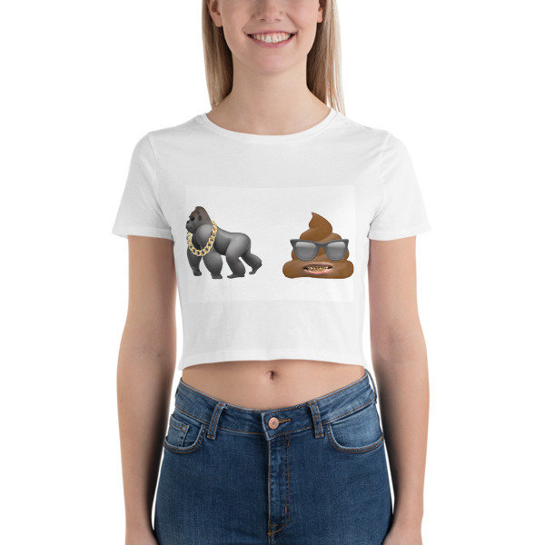 Ape sh**  Women’s Crop Tee