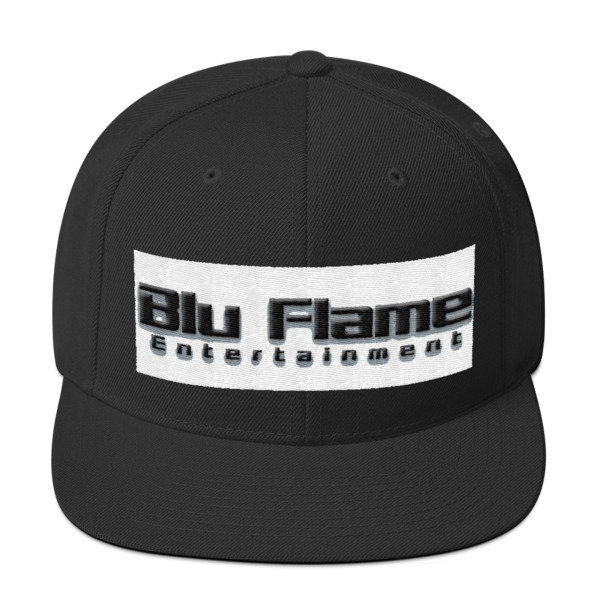 Blu Flame Snapback Hat