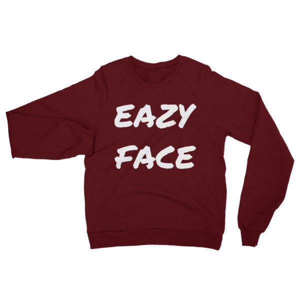 Eazyface Unisex California Fleece Raglan Sweatshirt