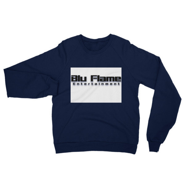 Blu Flame Unisex California Fleece Raglan Sweatshirt