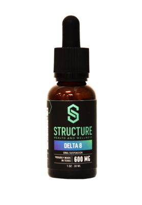 Structure D8 600MG Tincture
