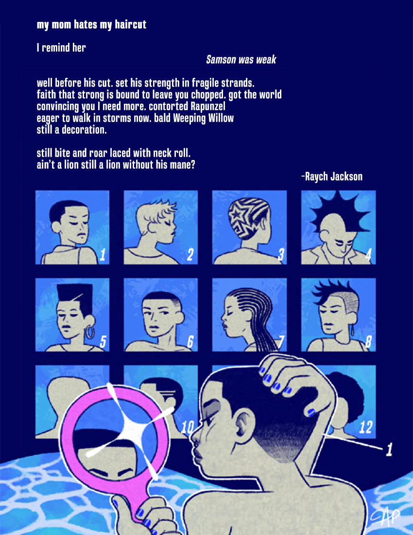 My mom hates my haircut 8 x 10