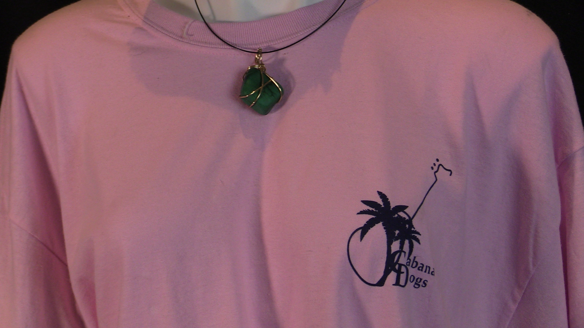 Cabana Dogs Hand Made Custom Necklace GSN 12