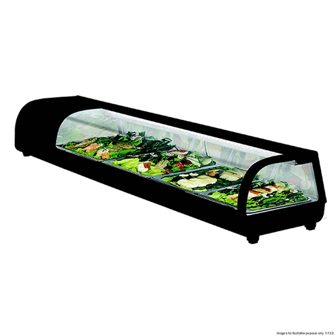 FED Sushi Showcase 1800mm