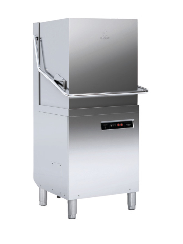 Fagor EVO-CONCEPT pass-through dishwasher with drain pump and detergent dispenser
