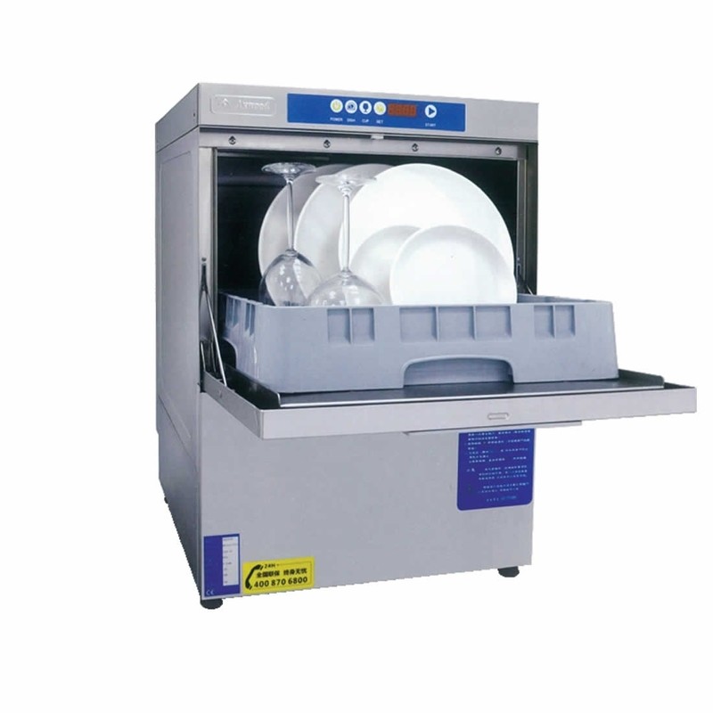 Asgood Underbench Glass washer with auto drain pump & detergent pump