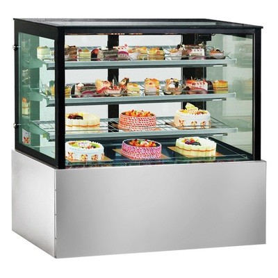 Bonvue Square Chilled Food Display 1800