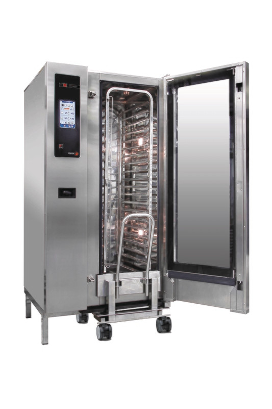 Fagor 20 trays gas advance plus touch screen control combi oven with cleaning system